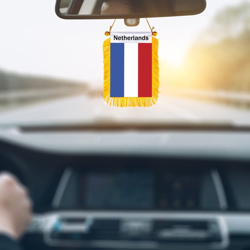 WXTWK National car window hanging flag (Netherlands) - Image 5