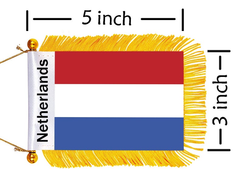 WXTWK National car window hanging flag (Netherlands) - Image 2