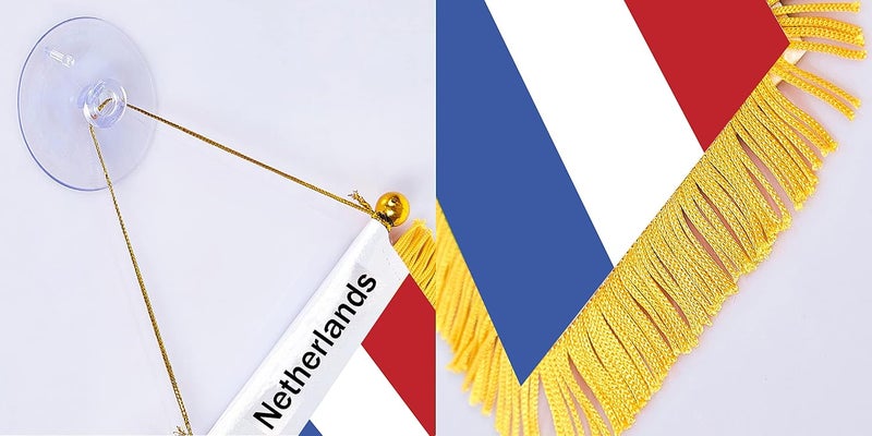 WXTWK National car window hanging flag (Netherlands) - Image 3