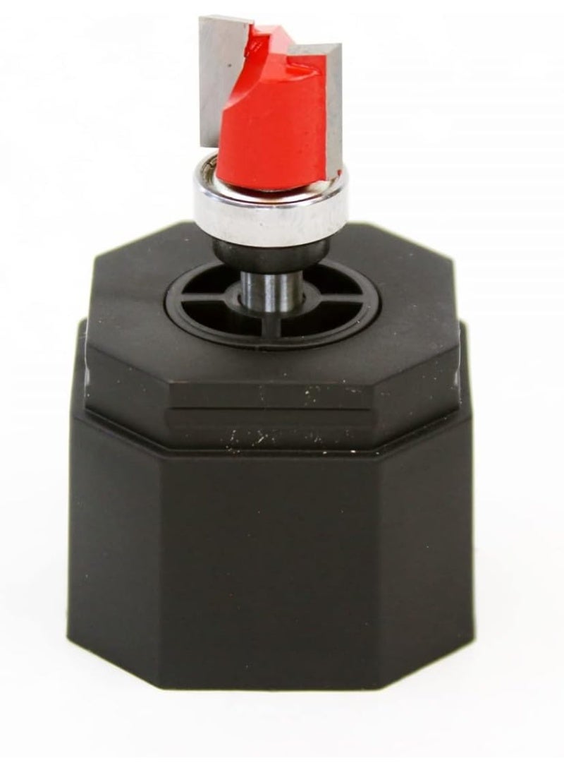 freud Freud Bearing Flush Trim Bit - Ideal for Trimming Laminates & Pattern Routing - 5/8" Diameter, 1/4" Shank, 2-1/4" Overall Length - 50-103  - Image 3