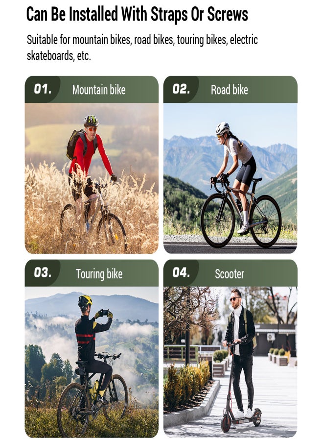 ENLEE Bike Racks & Bags Bike Frame Bag 5L Waterproof Multifunctional Bike Bag for Bicycles with Large Capacity for Mountain Bikes Road Bike - Image 3