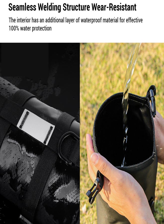 ENLEE Bike Racks & Bags Bike Frame Bag 5L Waterproof Multifunctional Bike Bag for Bicycles with Large Capacity for Mountain Bikes Road Bike - Image 5