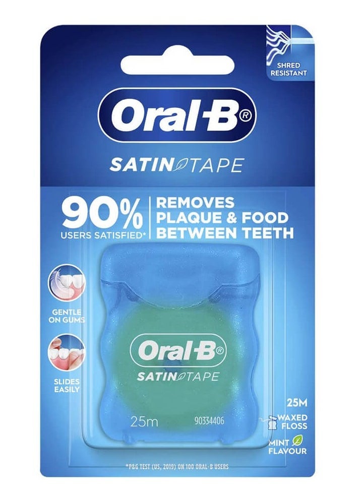 Oral-B Satin Tape 25m with Mint Flavour  - Image 1