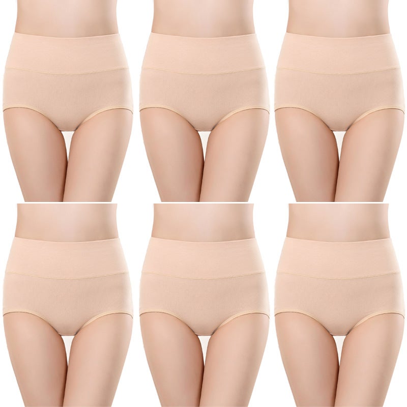 ملابس داخلية قطنية ملابس داخلية بلون صلب قطنية تعبئة جيل M-4XL Tmall حجم كبير - Image 1
