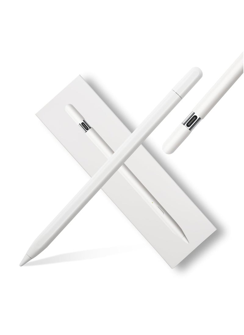 General - قلم iPad الرقمي (USB-C) باللون الأبيض - Image 1