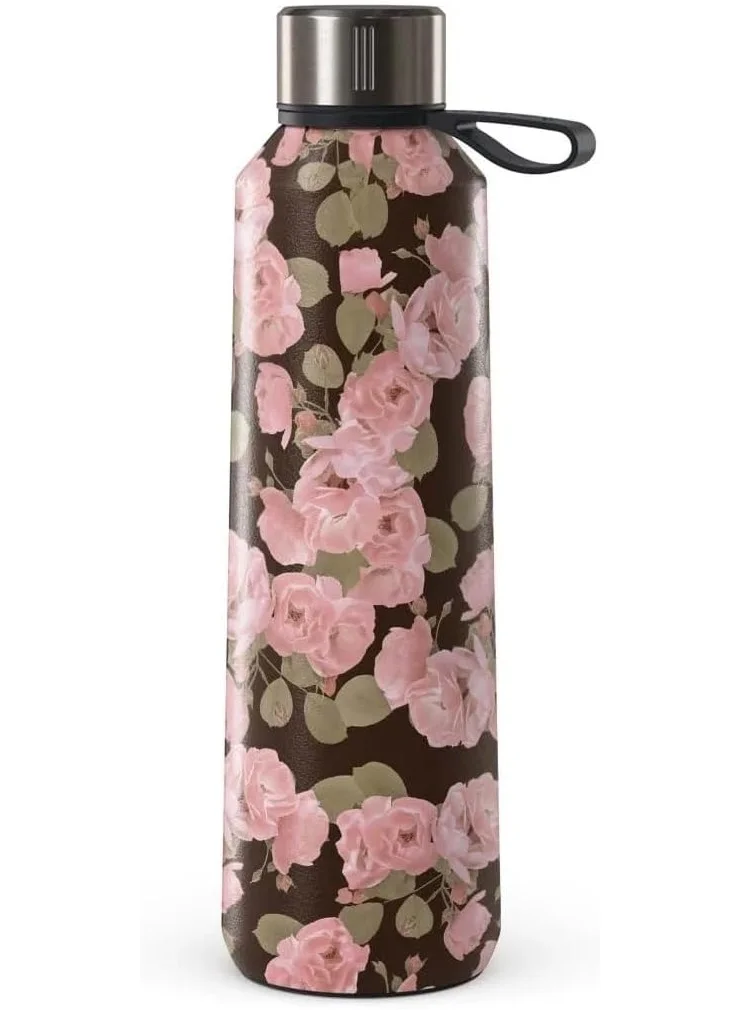 Burga Water Bottle. Keep Your Drinks At The Perfect Temperature And Your Style Impeccable, Whether At The Gym, Office, Or Outdoors (Desert Rose) (500 Ml)