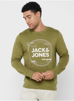 Logo Crew Neck Sweatshirt