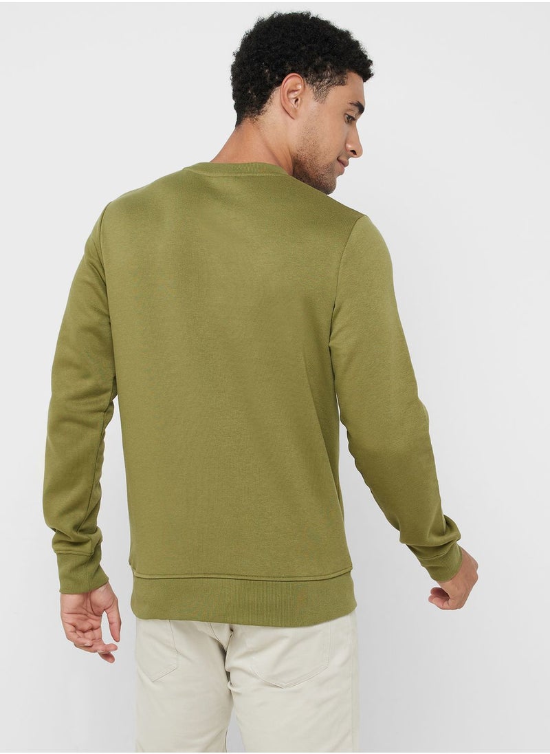 JACK & JONES - Logo Crew Neck Sweatshirt - Image 1