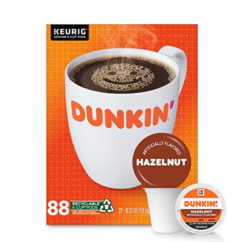 Dunkin Donuts Dunkin Hazelnut Flavored Coffee 88 Keurig KCup Pods - Image 1