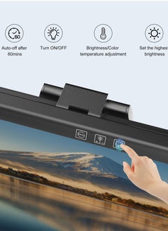 DMG TECH Computer Monitor Light, With Rgb Backlight Screen Light Bar, With 3000k-6000k Stepless Dimming and Timer Function LED Desk Lamp, With Touch Control and No Glare Screen Lamp, For Pc, Office, Gaming  - Image 5