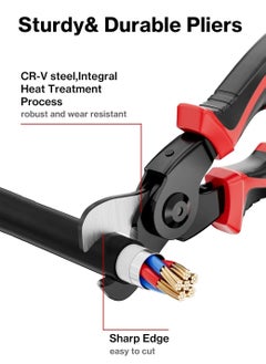 EzzySo 5 IN 1 Multifunctional Replaceable Electrician Pliers Wire Stripping Pliers Wire Cutting Stripper Wire Crimp Pliers Special Tools Electricians  - Image 3