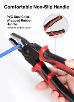 EzzySo 5 IN 1 Multifunctional Replaceable Electrician Pliers Wire Stripping Pliers Wire Cutting Stripper Wire Crimp Pliers Special Tools Electricians  - Image 2