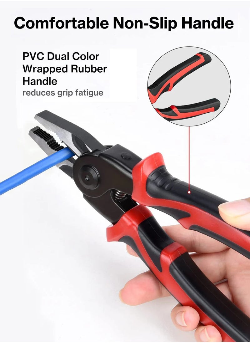 EzzySo 5 IN 1 Multifunctional Replaceable Electrician Pliers Wire Stripping Pliers Wire Cutting Stripper Wire Crimp Pliers Special Tools Electricians  - Image 2