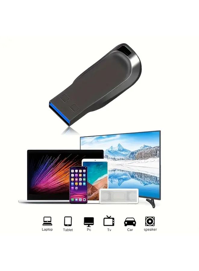 Silver Black 256MB USB 2 0 Flash Drive High Speed Memory Stick for Laptop Car Stereo - Image 5