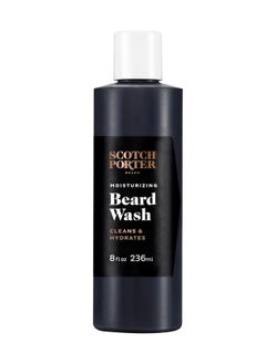 scotch porter Scotch Porter Moisturizing Beard Wash – Cleanse, Refresh, Hydrate & Soften Coarse, Dry Beard Hair while Protecting Skin for a Fuller/Healthier-Looking Beard – Original Scent, 8 oz. Bottle  - Image 1