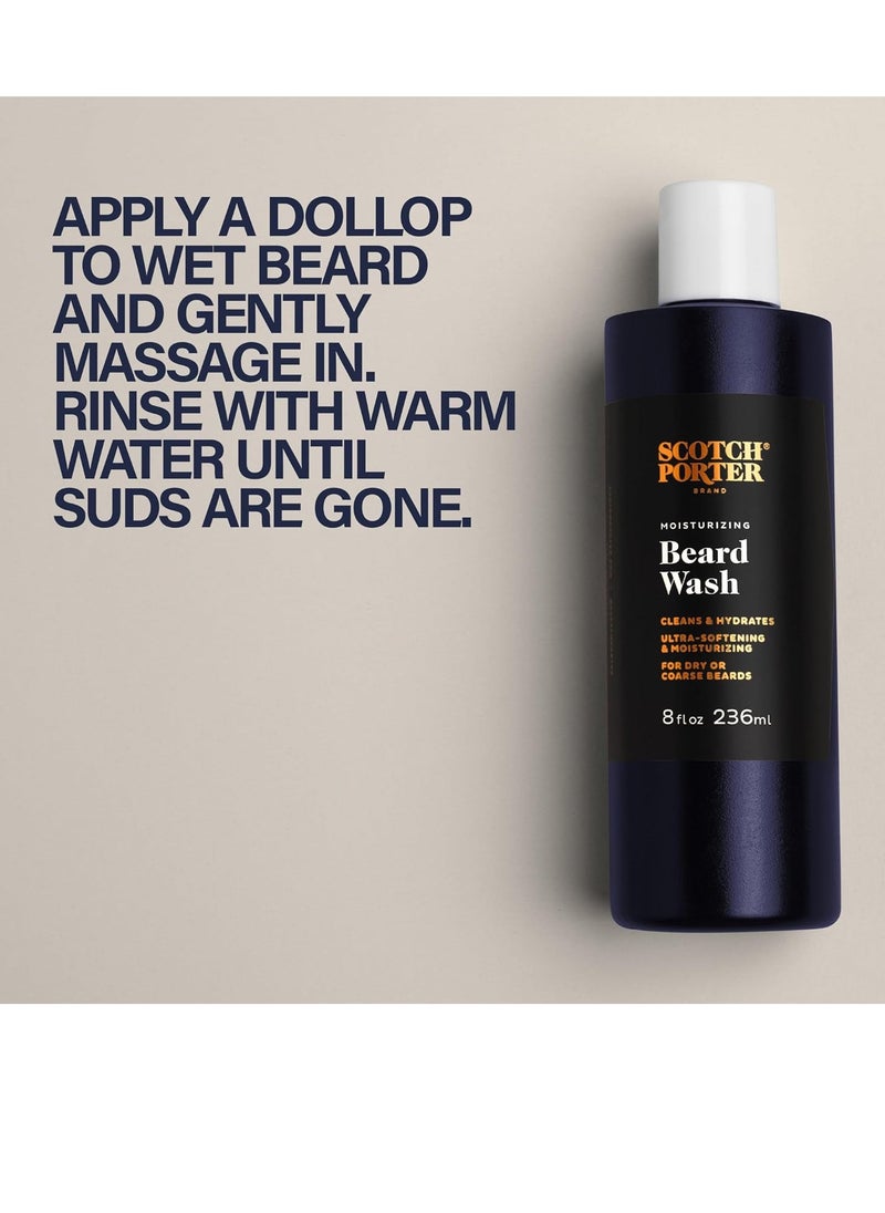 Scotch Porter Moisturizing Beard Wash – Cleanse, Refresh, Hydrate & Soften Coarse, Dry Beard Hair while Protecting Skin for a Fuller/Healthier-Looking Beard – Original Scent, 8 oz. Bottle - pzsku/Z78A77EBA4A8AA2600C53Z/45/_/1733388077/35d3ad3a-8151-458e-91d7-2974a3525e90