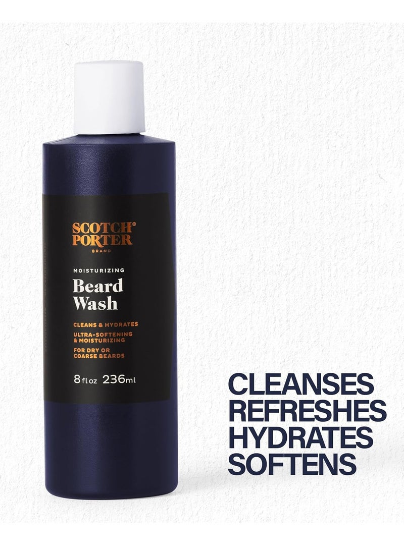 Scotch Porter Moisturizing Beard Wash – Cleanse, Refresh, Hydrate & Soften Coarse, Dry Beard Hair while Protecting Skin for a Fuller/Healthier-Looking Beard – Original Scent, 8 oz. Bottle - pzsku/Z78A77EBA4A8AA2600C53Z/45/_/1733388087/bb00f652-b5a9-41e1-b377-ead70f1647c6