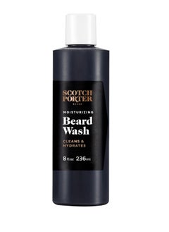 scotch porter Scotch Porter Moisturizing Beard Wash – Cleanse, Refresh, Hydrate & Soften Coarse, Dry Beard Hair while Protecting Skin for a Fuller/Healthier-Looking Beard – Original Scent, 8 oz. Bottle  - Image 4