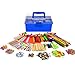 YITOHOP Arts and Crafts Supplies for Kids 1000 pcs Art Craft kit in Carrying Travel Box for Toddlers Ages 4 DIY Crafting School Kindergarten Project Activity Ideal Holiday Gifts - Image 3