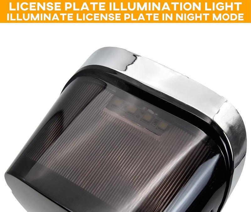 VEISUTOR Smoked LED Tail Light for Harley Davidson 883 1200 Sportster Road King - Image 3