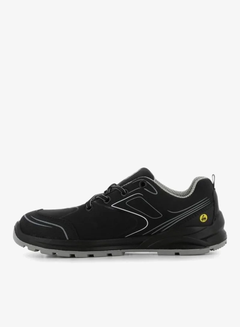 SJ BLACK Men Low Safety Leather Sneakers for Men | Best Price UAE