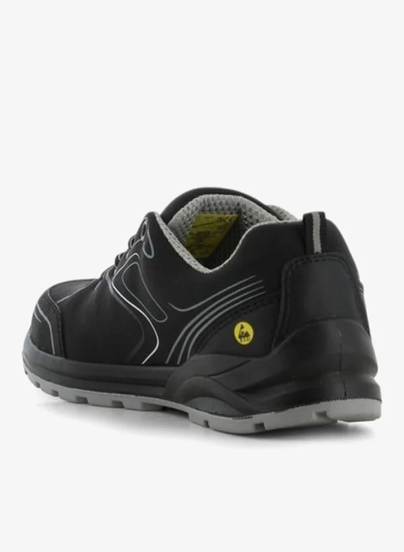 SJ BLACK Men Low Safety Leather Sneakers for Men | Best Price UAE