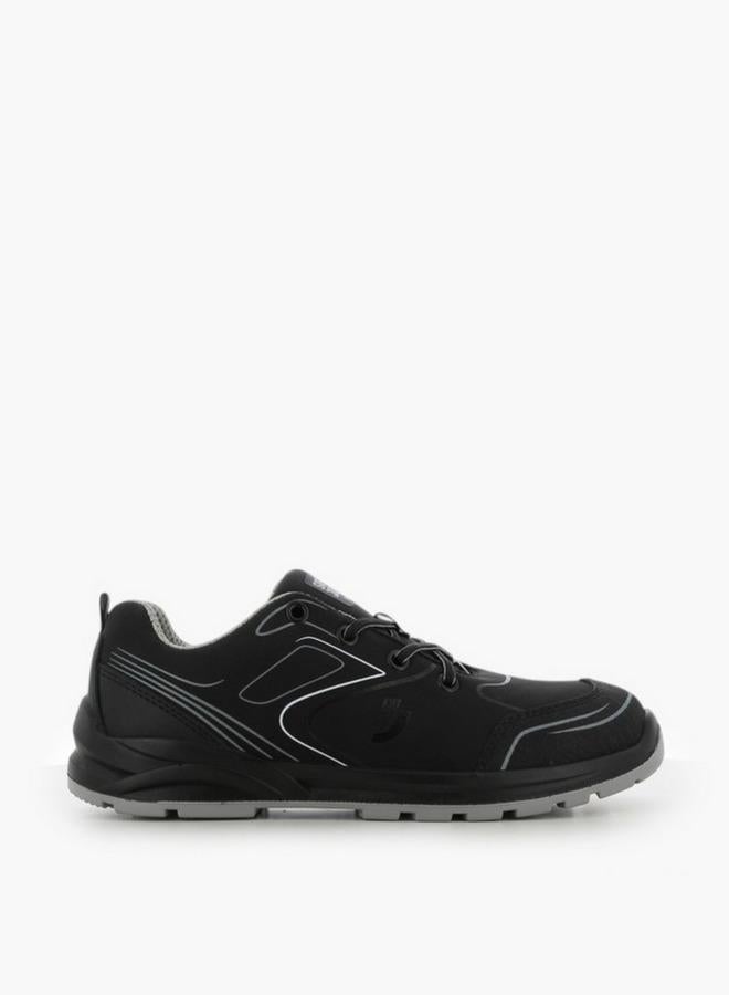 SJ Men Low Safety Leather Sneakers - Image 2
