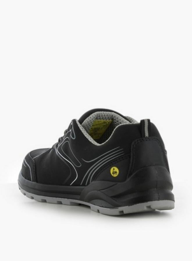 SJ Men Low Safety Leather Sneakers - Image 3