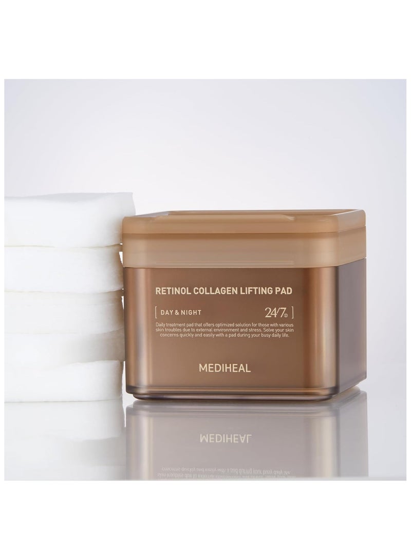 Mediheal Retinol Collagen Lifting Pad 100 pads - Image 4