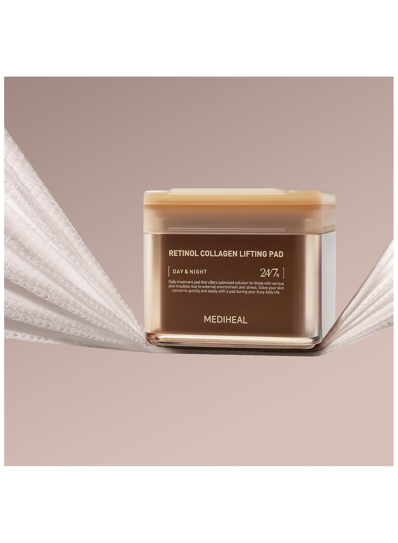 Mediheal Retinol Collagen Lifting Pad 100 pads - Image 5