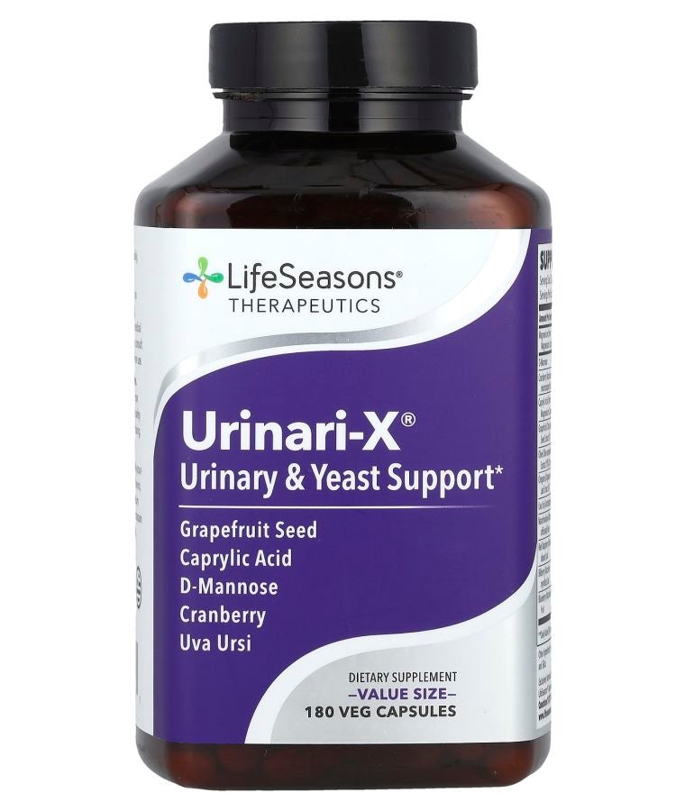 LifeSeasons Urinari-X® 180 Veg Capsules