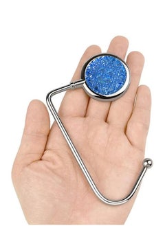 Realfrog 2Pack Handbag Purse Hanger Hooks for Table Portable Crystal Diamond Mini Duty Metal Bag  - Image 4