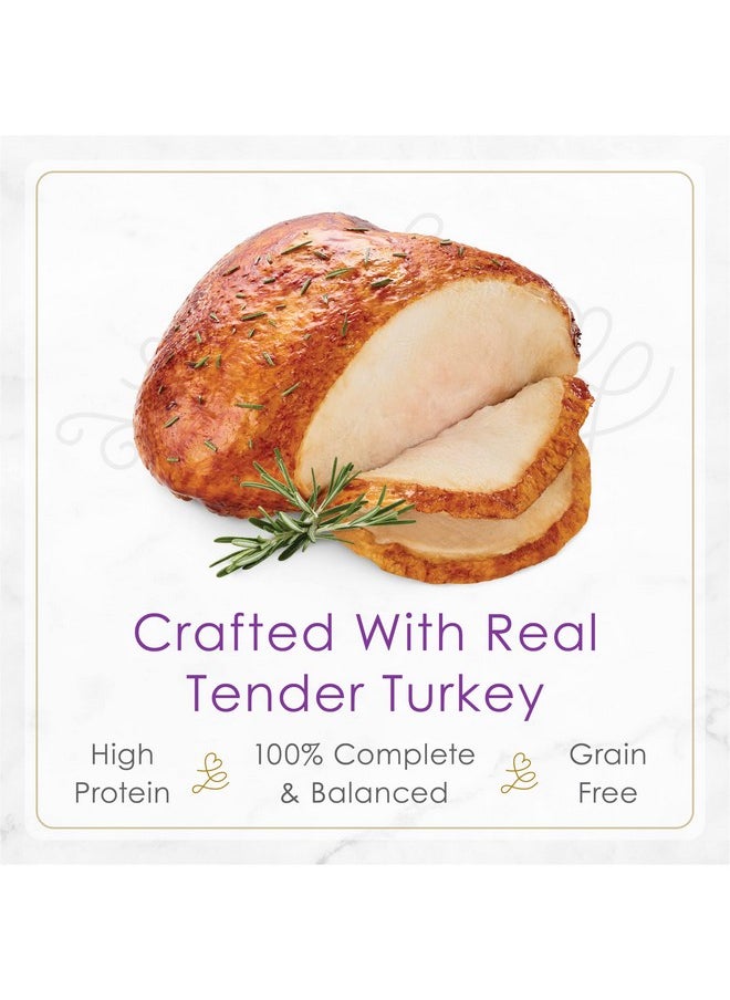 Fancy Feast Y Feast Gourmet Pate Wet Cat Food, Petites Tender Turkey Entree  (Pack Of 12) 2.8 Oz. Tubs  - Image 5