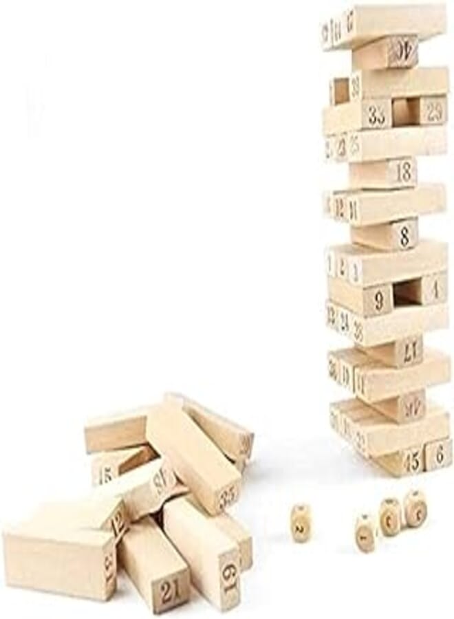 OR Wooden pieces to assemble and build 
