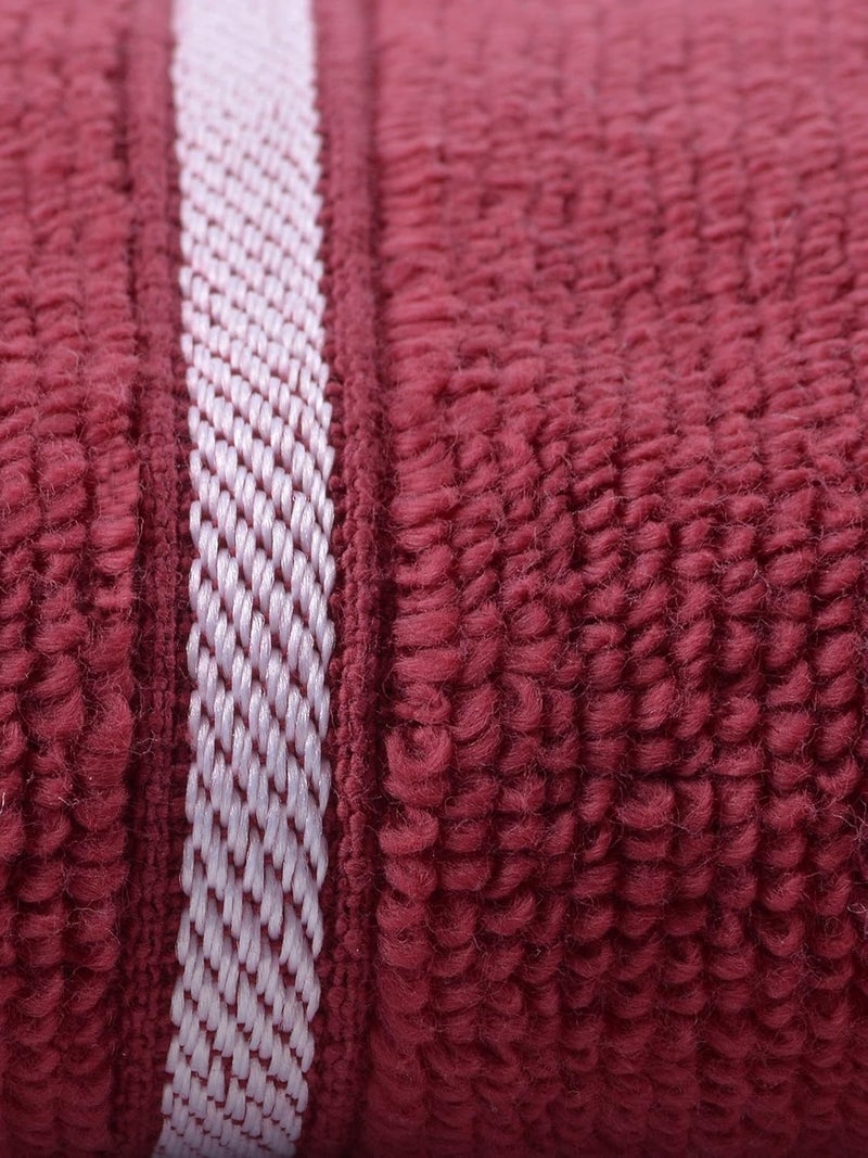 MarkHome Mark Home 100 Cotton 500 GSM Simply Soft Zero Twist Hand Towel Maroon - Image 3