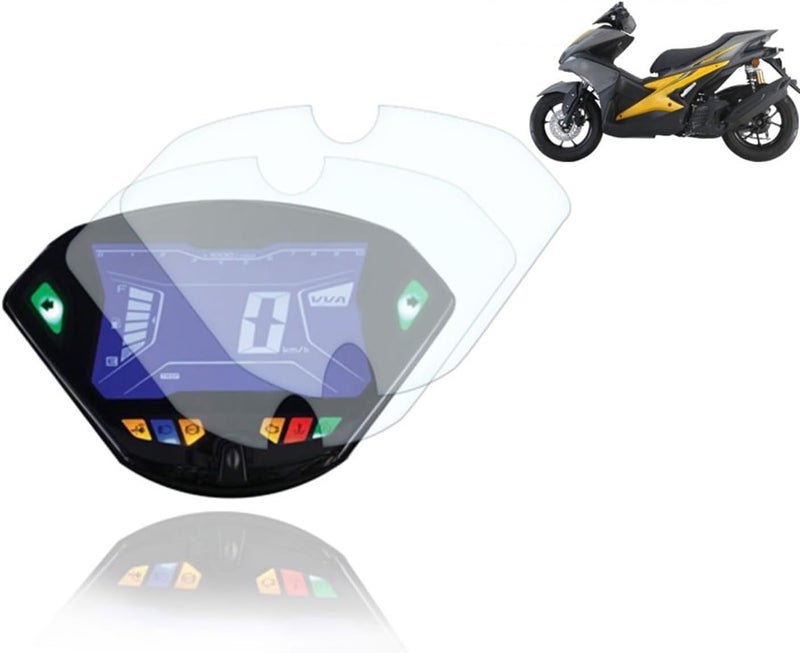 QASULER Motorcycle Dashboard Screen Protector - Image 1