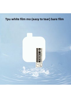 Applicable To Huami Active Watch Film PMMA Composite Hot Bending Full Screen TPU Water Coagulation Amazfit Protective Soft Film-Color:TPU White Film (easy To Tear) Bare Film-Size:Huami Active