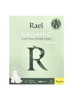 Rael Rael, Organic Cotton Cover Pads, Regular, 16 Count  - Image 1