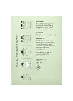 Rael Rael, Organic Cotton Cover Pads, Regular, 16 Count  - Image 2
