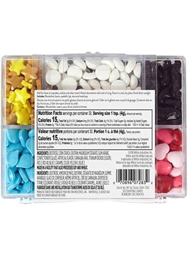 Wilton Candy Decorating Kit - Lips, Eyes, Mustaches