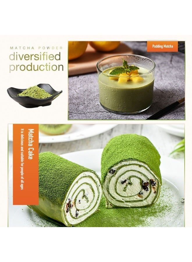 Vanilla Matcha Latte Mix | Cafe Style Sweetened | Plant Based, Dairy Free | 15 Servings - Image 2