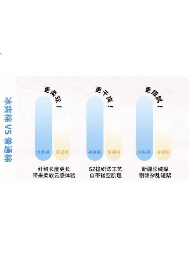 Top melon Dingguagua Girls' Small Tank Top, Children'S Camisole, Pure Cotton, Baby Developmental Stage, Girls' Toddler Breathable Style, All Cotton, 2-Pack, Size 150 - Image 2