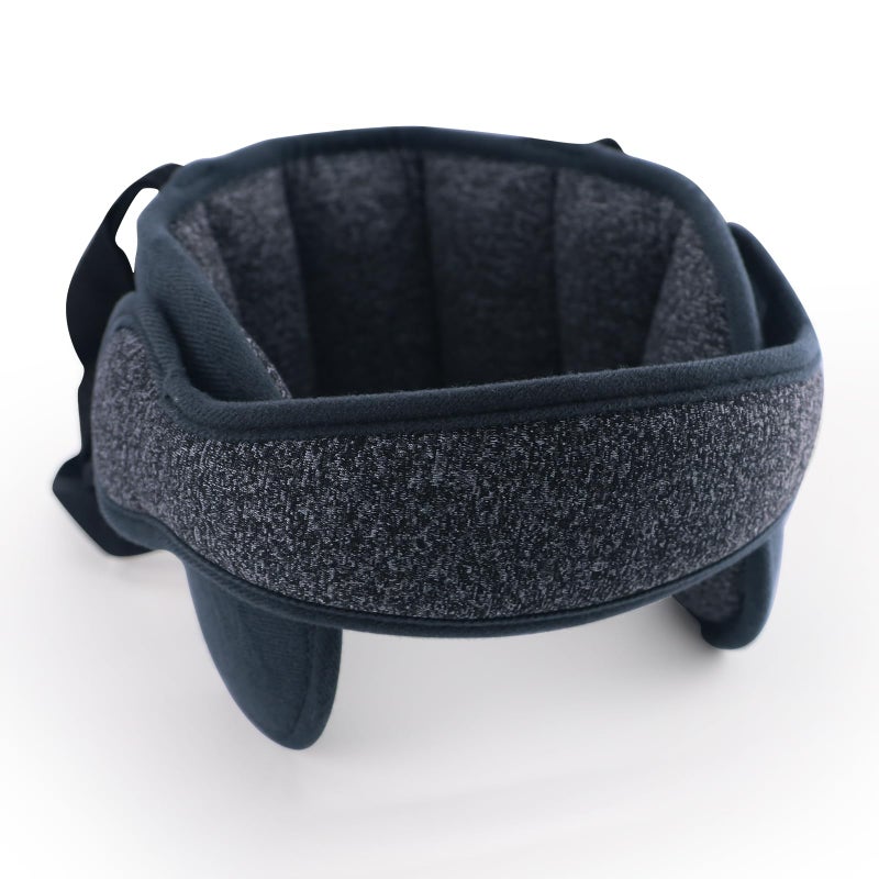 KAKIBLIN Baby Car Seat Head SupportBaby Head Support for Car Seat Stroller Safety Car Seat Neck Relief Strap HeadrestSlumber Sling Sleep Holder Belt for Toddler Infants Child Children KidsGray