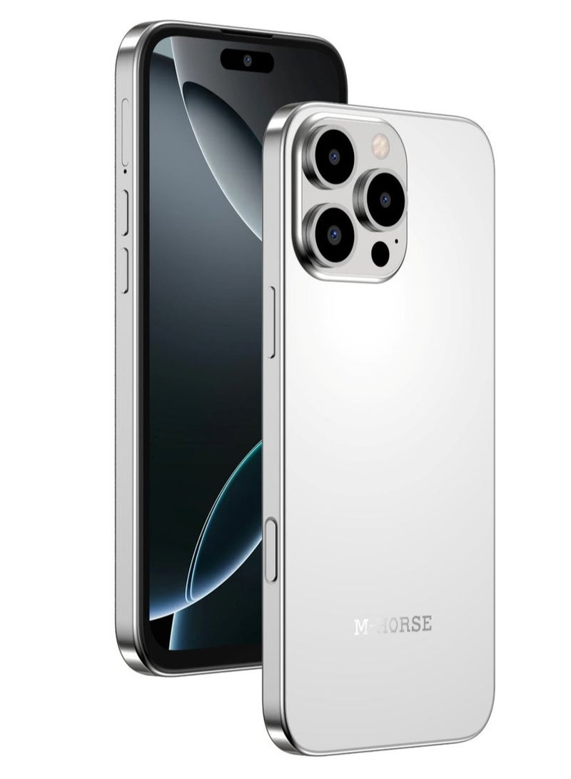 إم-هورس M-HORSE M16 Pro Max (يدعم NFC و4G LTE)، سعة تخزين 256 جيجابايت / ذاكرة وصول عشوائي (RAM) 12 جيجابايت، شاشة مقاس 6.6 بوصة. - Image 3