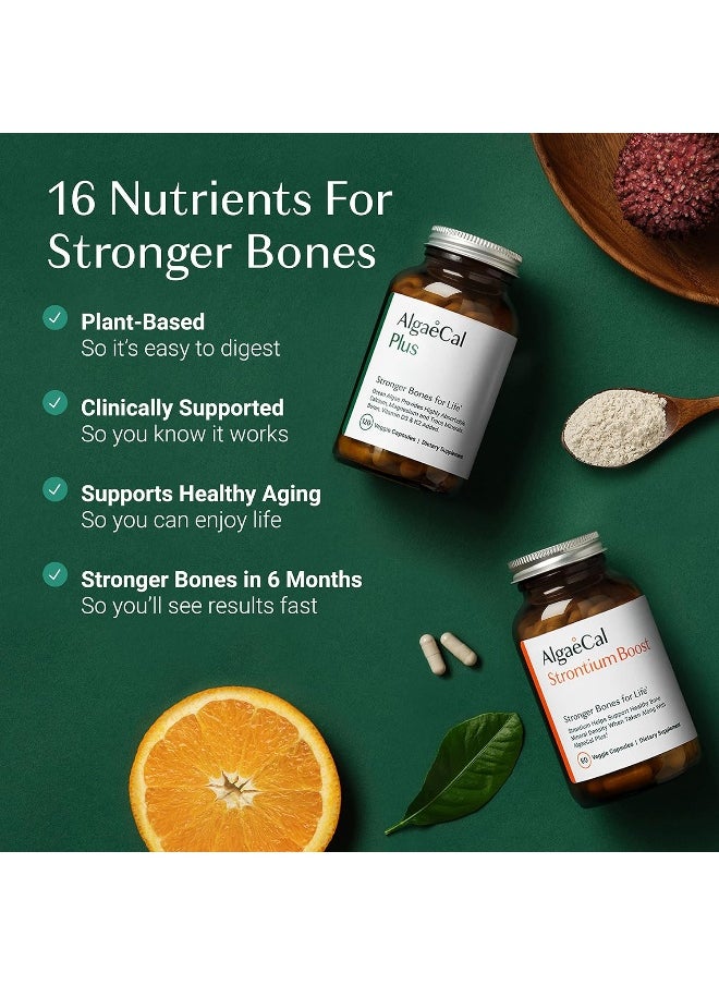 ALGAECAL Bone Builder Pack, Algaecal Plus & Strontium Boost  - Image 3
