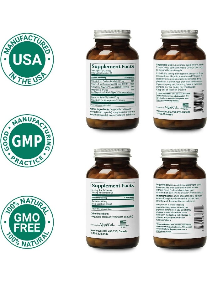 ALGAECAL Bone Builder Pack, Algaecal Plus & Strontium Boost  - Image 4