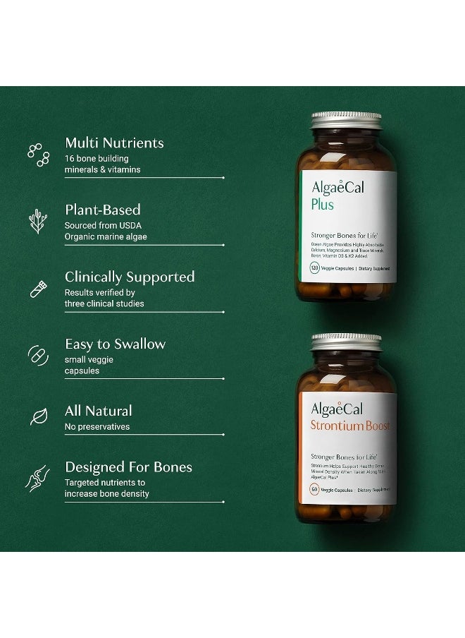 ALGAECAL Bone Builder Pack, Algaecal Plus & Strontium Boost  - Image 2