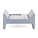 Corolle Mon Grand Poupon Crib Bed for Baby Dolls Grey - Image 3