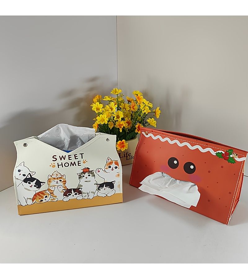 Style 5 Oversized Cartoon Tissue Box for Restaurant Living Room Bedroom - Image 1