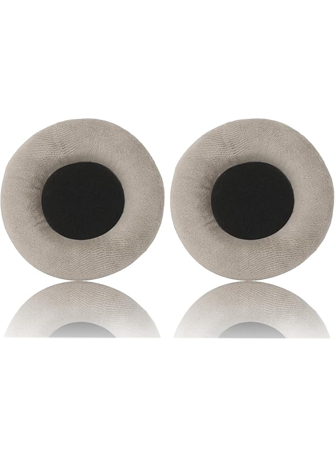 erorex Soft Velvet Dt 770 Pro Ear Pads Replacement Pro M Replacement Ear Cushion Cups Reolacement For Beyerdynamic Dt990 Dt880 Dt770 Pro Headphones Velvet Gray - Image 2